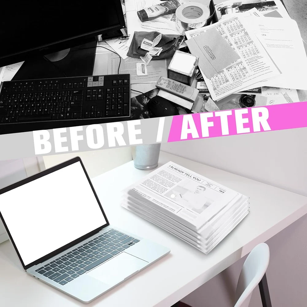 QWE-12Pcs مظاريف المستندات البلاستيكية مع إغلاق المفاجئة للوثائق بحجم A4، ومجلدات البولي إيثيلين للمدرسة واللوازم