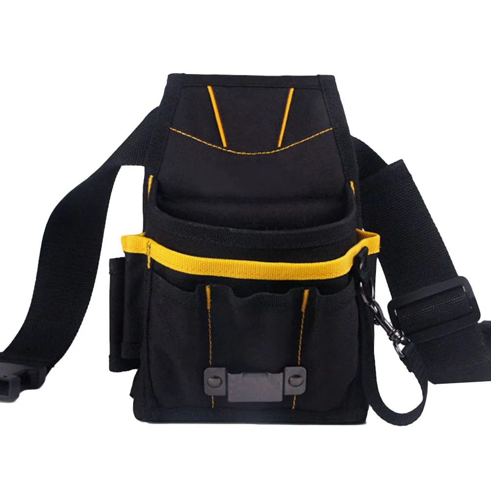 

1Pcs Waist Bag Tool Kit Multifunction Oxford Cloth Durable Lightweight Storage Pouch for Workers Men Waist Bag