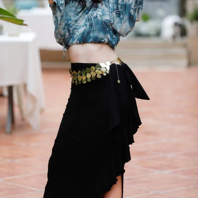 Customized Belly Dance Waist Chain Plastic Piece Handmade Accessories Oriental Dance Belt Matching New
