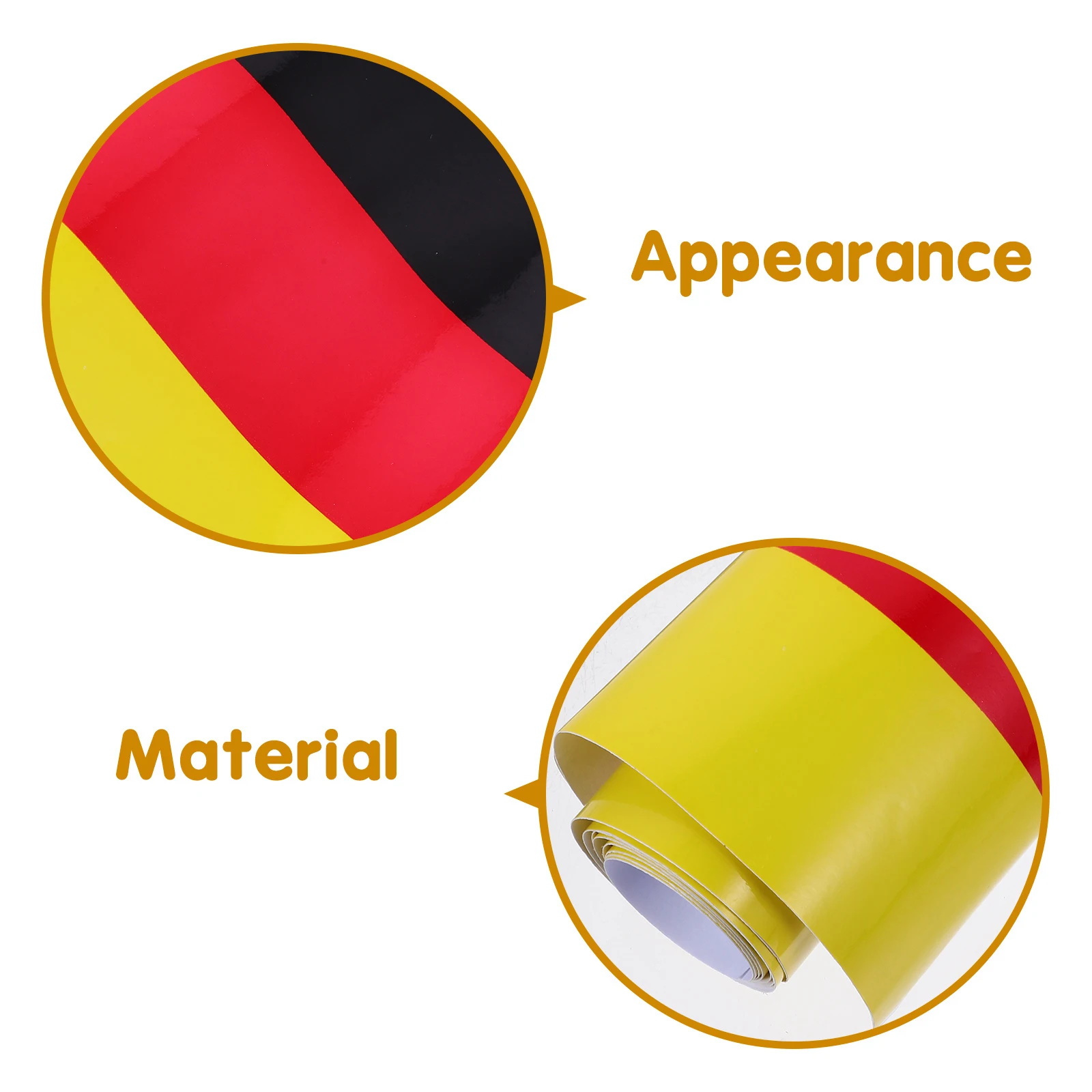 

1PC PVC Waistline Sticker Waterproof Heat Resistant Universal Hood Decal Scratch Resistant Car Body Decoration Auto