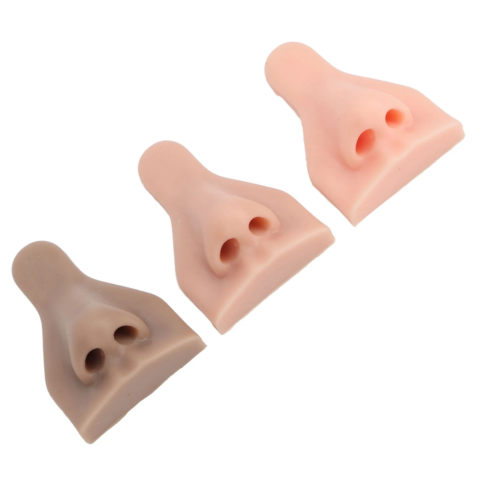 Imagen 6: Modelo de Nariz de Silicona E9, Suave y Flexible, 3D, para Práctica de Sutura, Instrucciones de Enseñanza, Modelo de Nariz Falsa, Práctica de Perforación de Uñas de Nariz