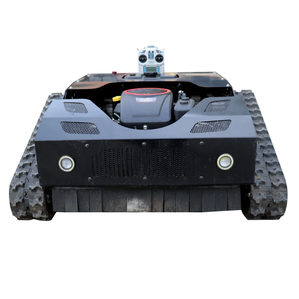 Garden Lawn Grass Cutter Powerful Gasoline Engine Convenient Wireless Control Home Use Remote Control Lawn Mower Customized Sale