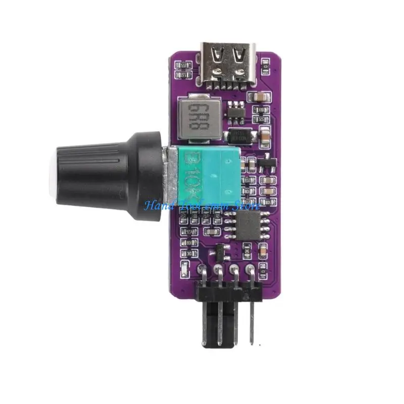 H37F Compactly 4Wire PWM Fan Controller With Precise Speed Control For DIY Builds 5V to 12V Speed Regulator Module Quiet