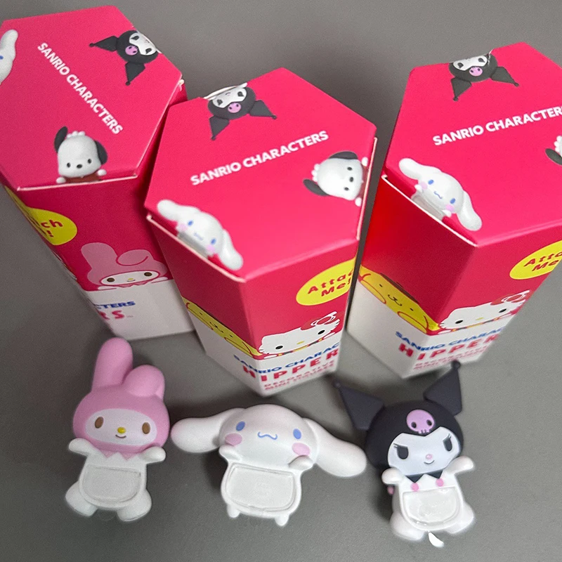 

Sanrio Official Collaboration Kawaii Hello Kitty/Kurumi Lying Down Phone Case Decoration Desktop Ornament Girl Birthday Gift