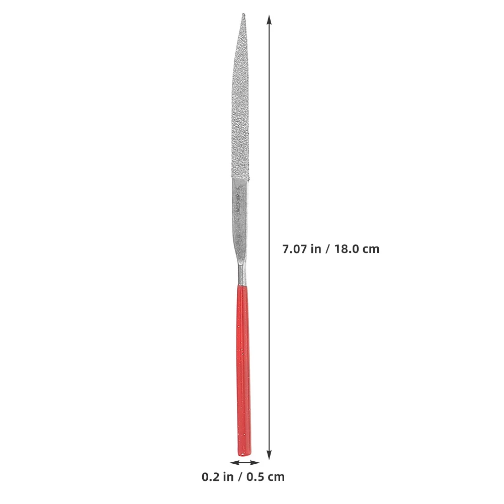 

1Set Mini Diamond File Set Durable Metal Needles for Precision Jeweler Wood Glass Stone Engraving Crafts Jewelers File