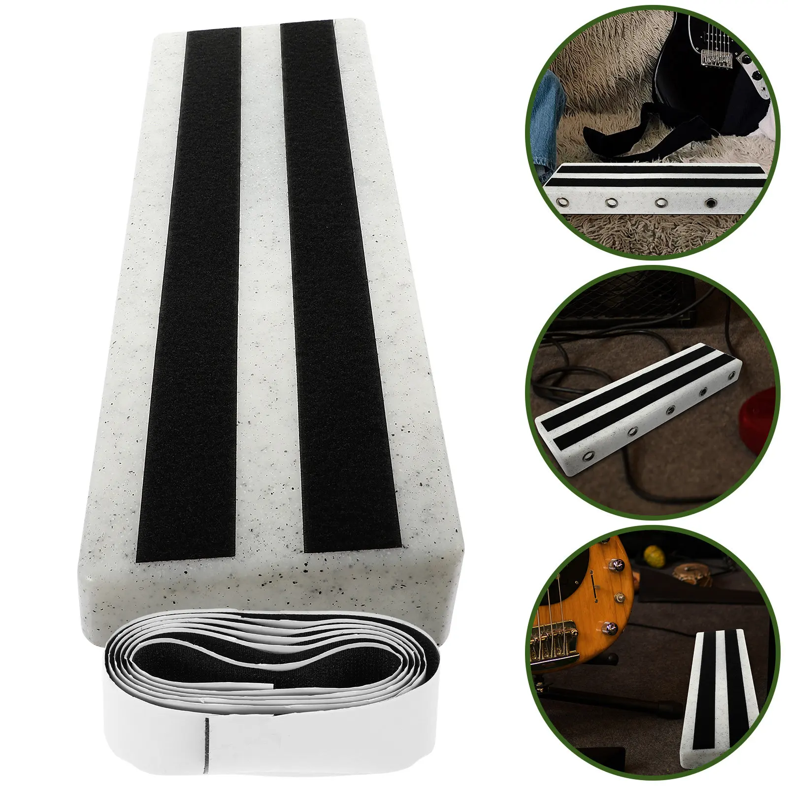 

Reliable Guitar Effector Board for Electric Guitar Pedals Pedalboard Organizer with Safe Effect Pedal Mounting