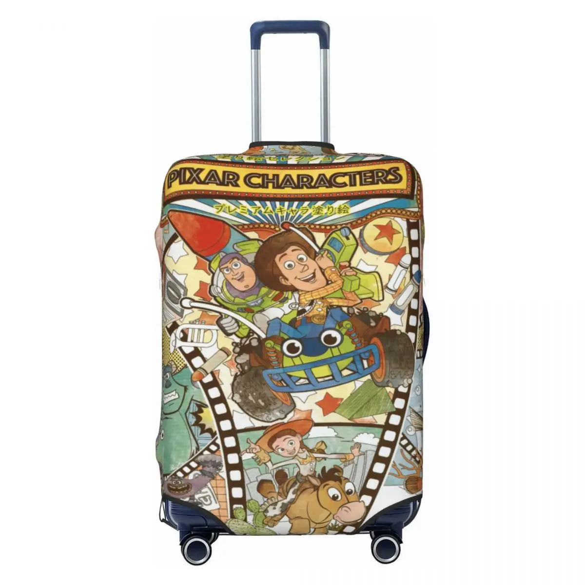 

Custom Toy Story Nemo Monsters Luggage Cover Cute Cartoon Suitcase Protector Covers Suit For 18-32 inch