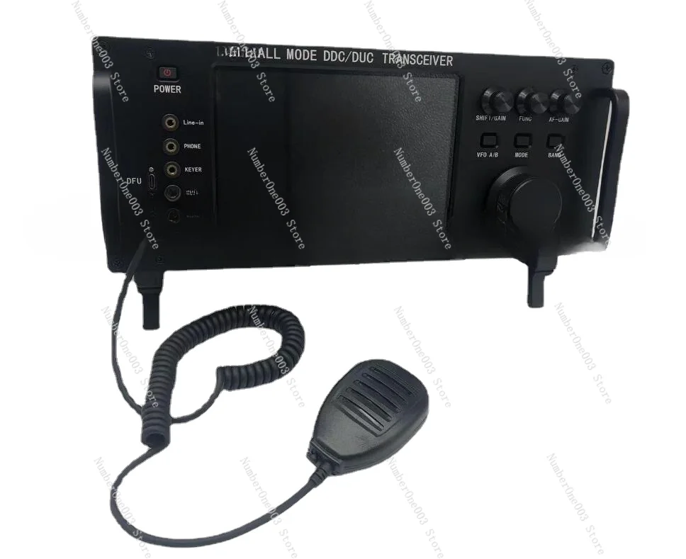 Mobile Radio Transceiver with WiFi, 20W, 0-750MHz, DDC/CIC, LF/HF/6M/VHF/UHF Devices, Suitable for UA3REO