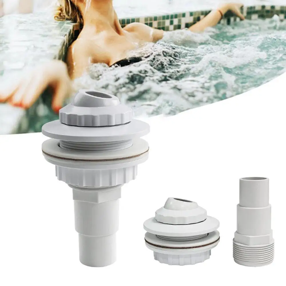 Accessori per piscine ugello per getto SPA uscita dell\'acqua regolabile ritorno ugello per piscina ugello di ingresso bulbo oculare