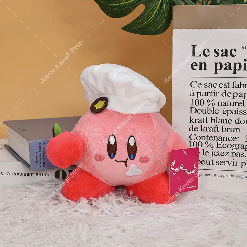 15 Stili Kawaii Star Kirby Peluche Carino Nuoto Kirby Pane Kirby Fragola Kirby Pupazzo di neve Kirby Bambola Regalo di compleanno per bambini