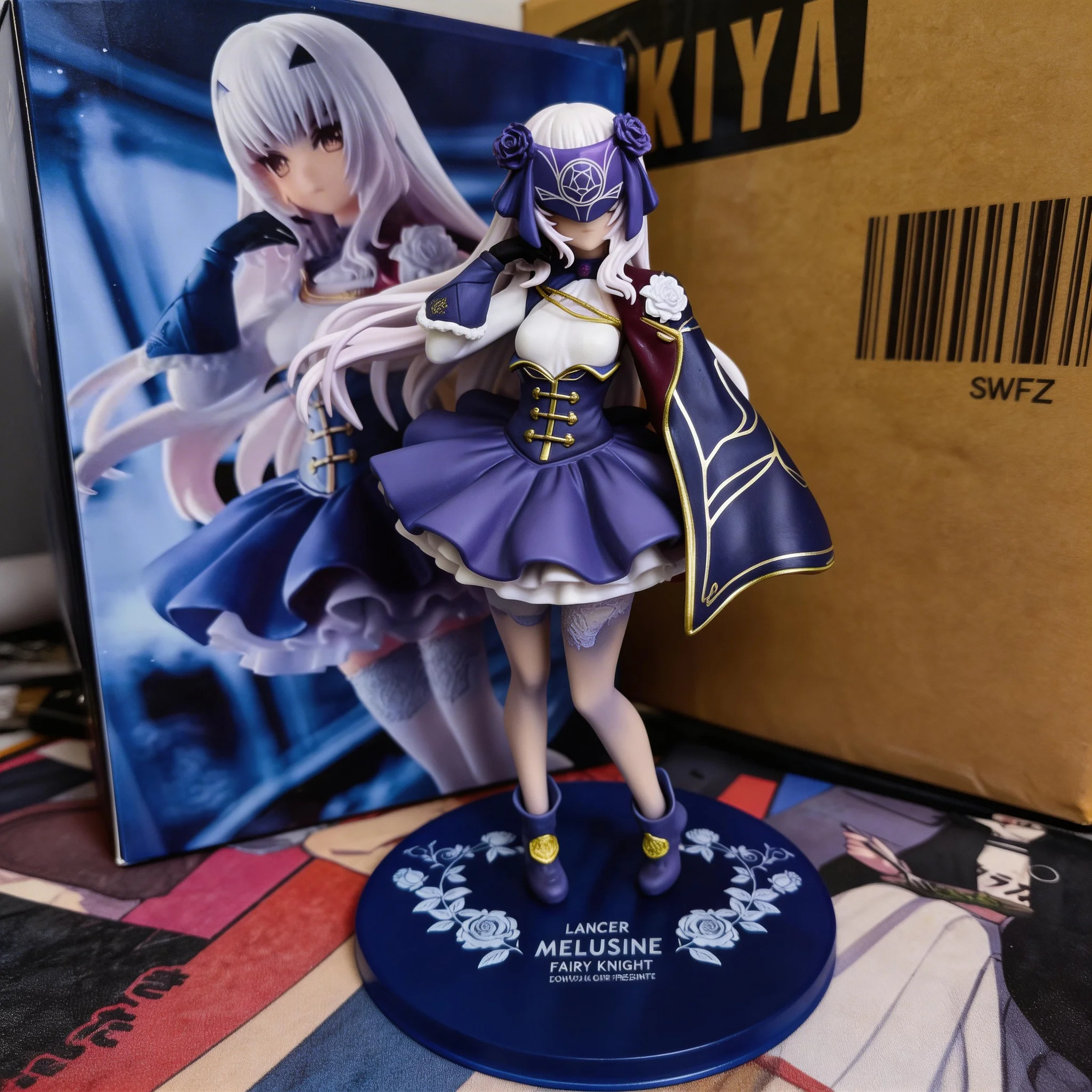 

Фигурка аниме Fate/Grand Order: Фея-рыцарь Ланселот Мелюзина, 21 см, ПВХ, настольное украшение, коллекционная статуэтка, игрушка, подарок