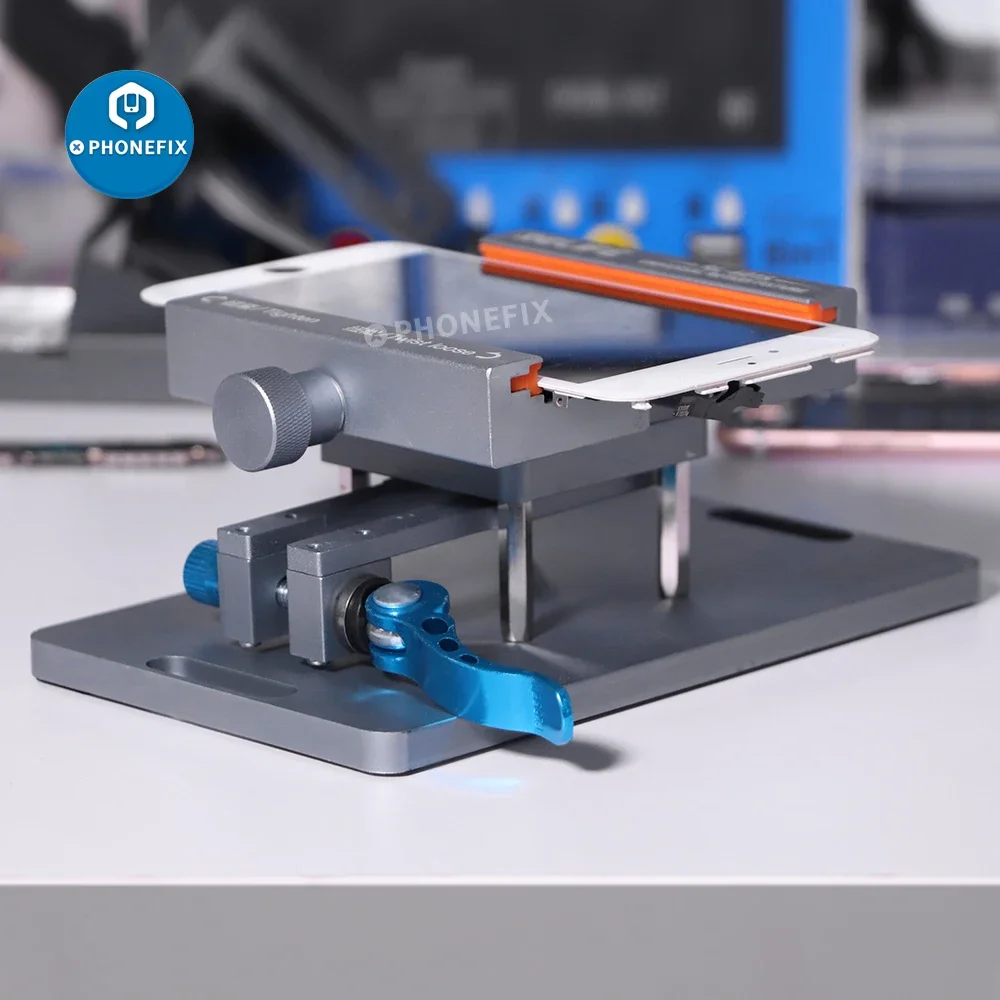 RELIFE RL-601S SL Plus Mini Universal 360 Rotating Fixture Clamp Holder for Iphone Samsung Huawei Remove the Back Cover Glass