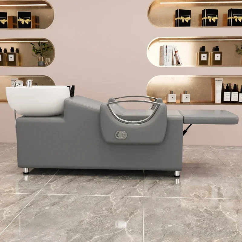 Portable Modern Head Spa Comfy Luxury Sink Spa Salon Chairs Water Therapy Washing Bed Cadeira Ergonomica Salon Furniture