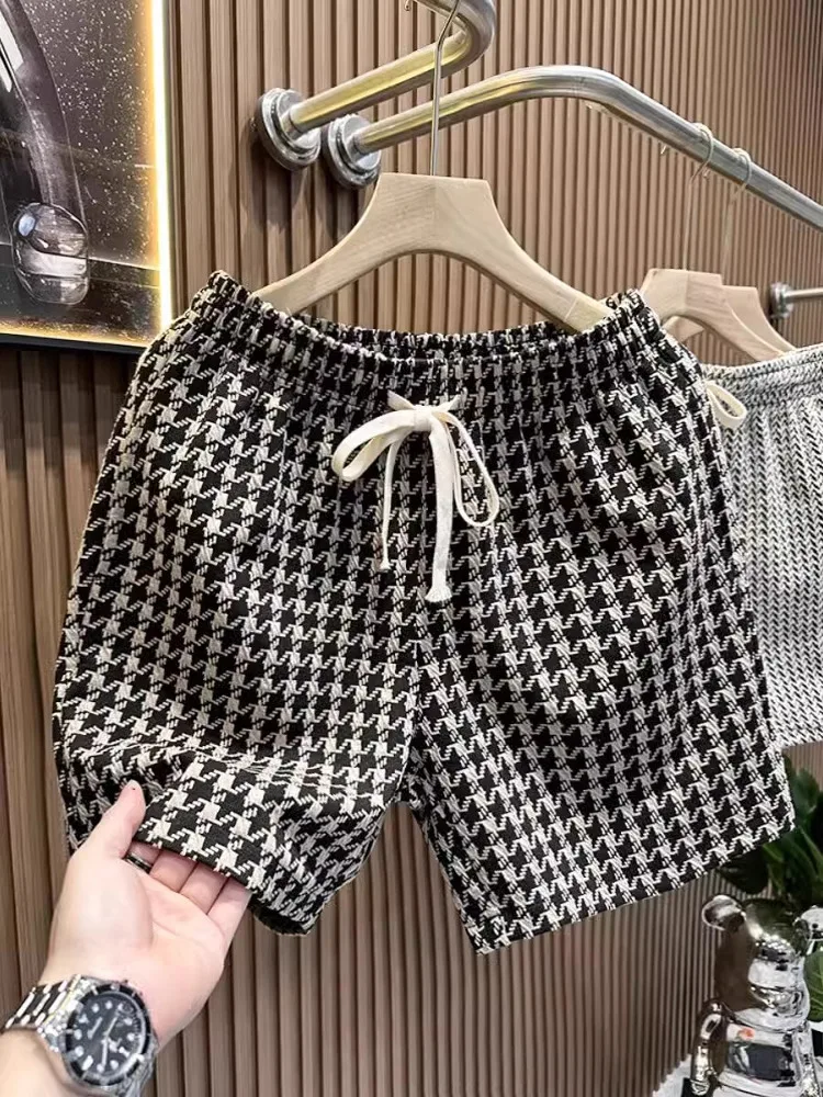 

Summer Men's Casual Loose orts Vintage Straight Leg Lightweight Faion Brand Cheered Pattern Youth Active Sle Five-Qua...