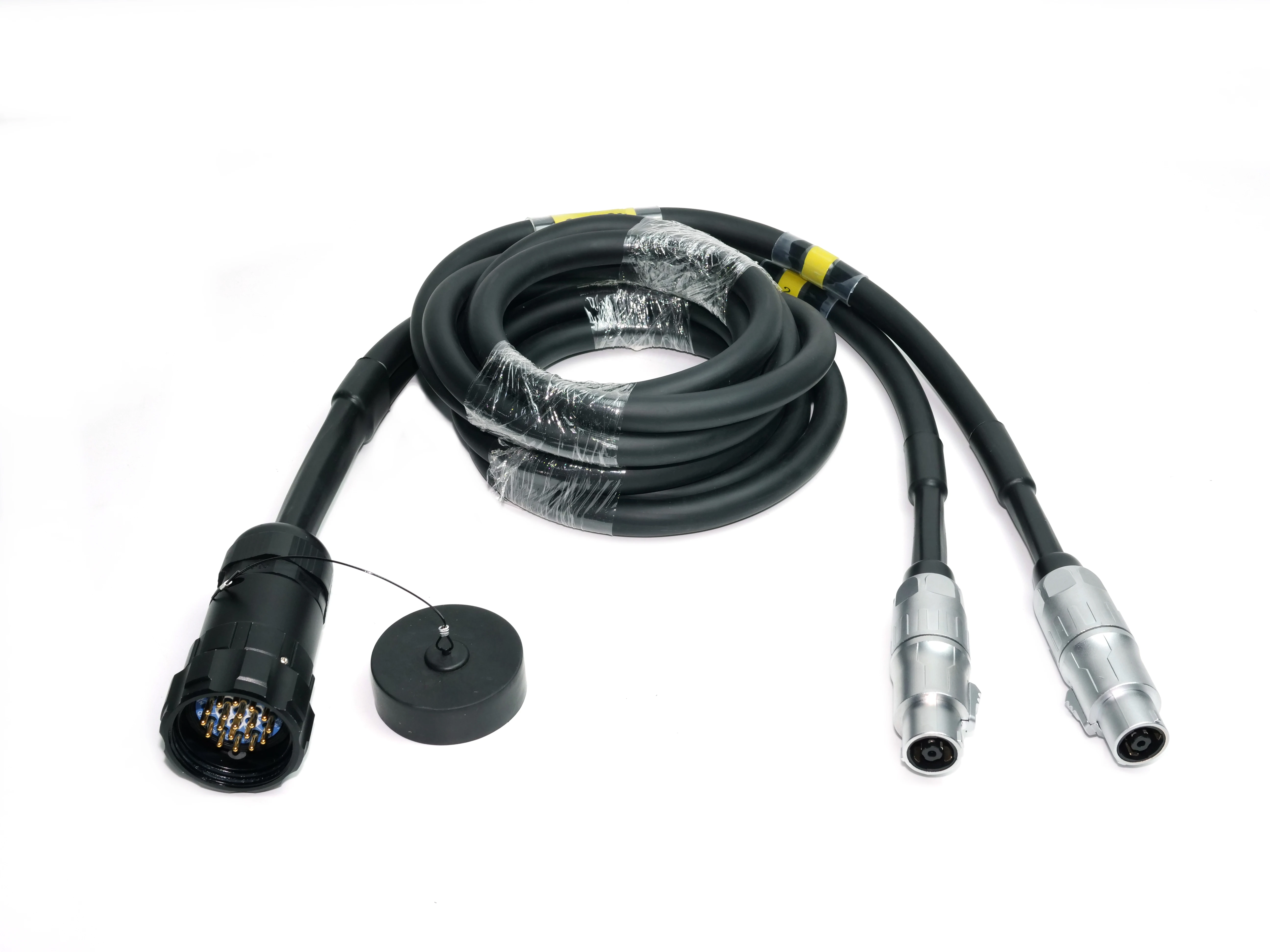 Socapex 19Pin Male Double NL8 Female 8*2.5mm Super Soft PVC OFC Cables 99.99% High Elasticity Flame Retardant Speaker Use