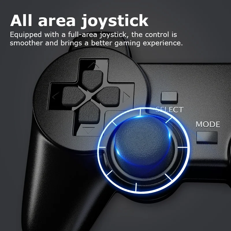 2.4G Wireless Gamepad For PSP / PC / TV Box /Android Phone Game Controller Joystick For Super Console X Pro RK2020