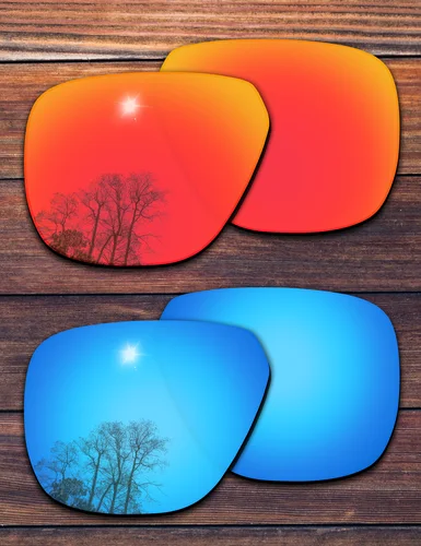 Imagen 2 del producto Lentes de repuesto polarizadas OOWLIT para gafas de sol Oakley Crossrange Patch OO9382 y Crossrange Patch Asian Fit OO9391