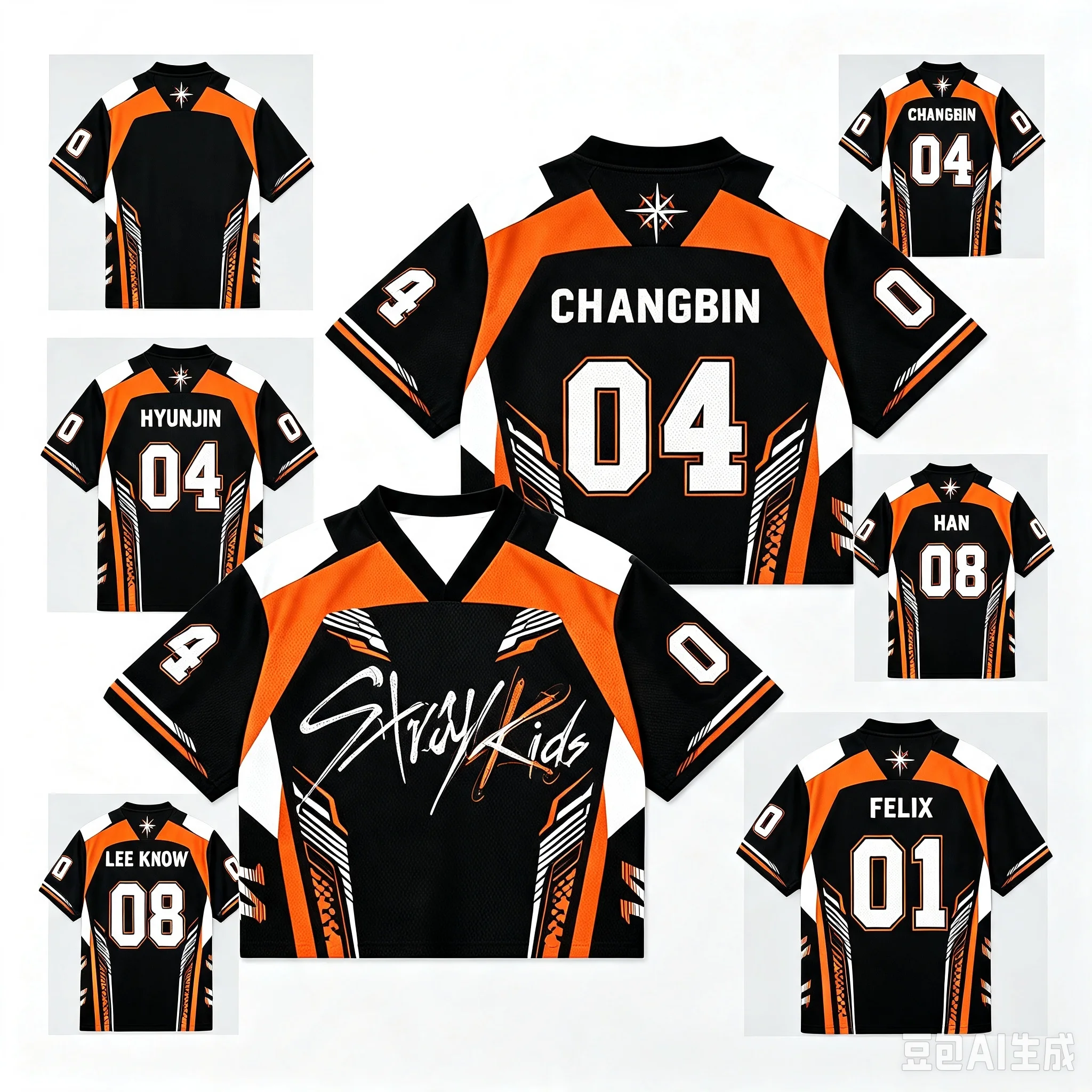 2026 Neues Orange Season Come Back Trikot Geschenk für Stay-Fans Herren Damen Locker Kurzarm Atmungsaktiv Schnelltrocknend Oberteile Familienoutfit – Detail 2