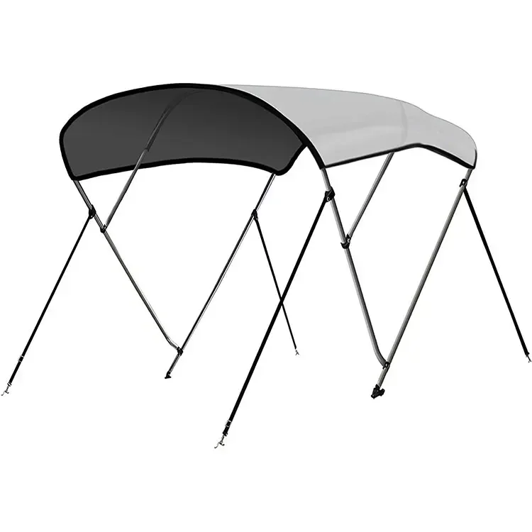 

Wholesale price 3 Bow or 4 Bow Bimini Tops Boat Cover Rowing Boats T-top 24 Boat Cover 1200d