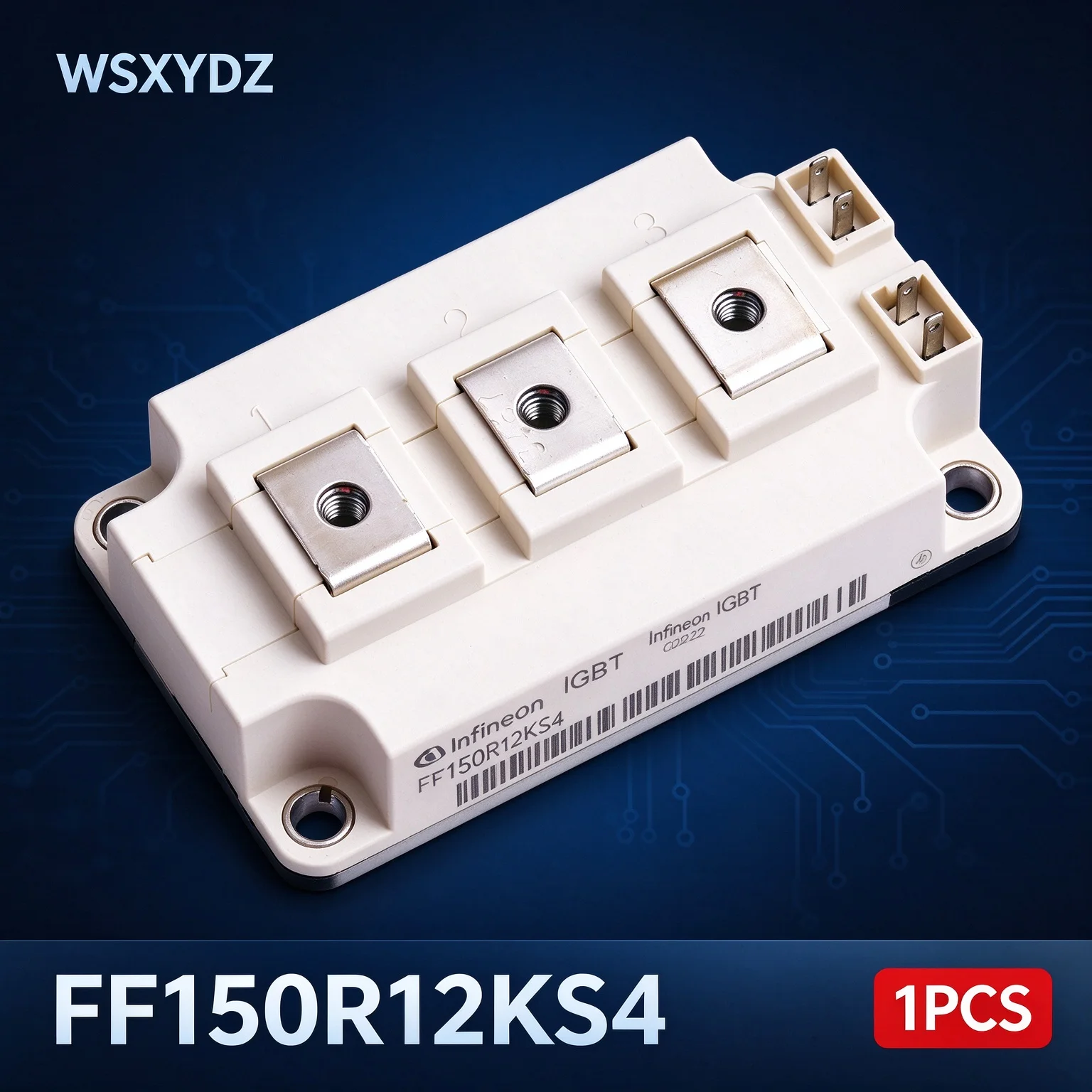 1PCS FF150R12KS4 IGBT Module 1200V 150A 300A Peak Half Bridge Fast IGBT2 62mm Infineon Inverter Diode New Original