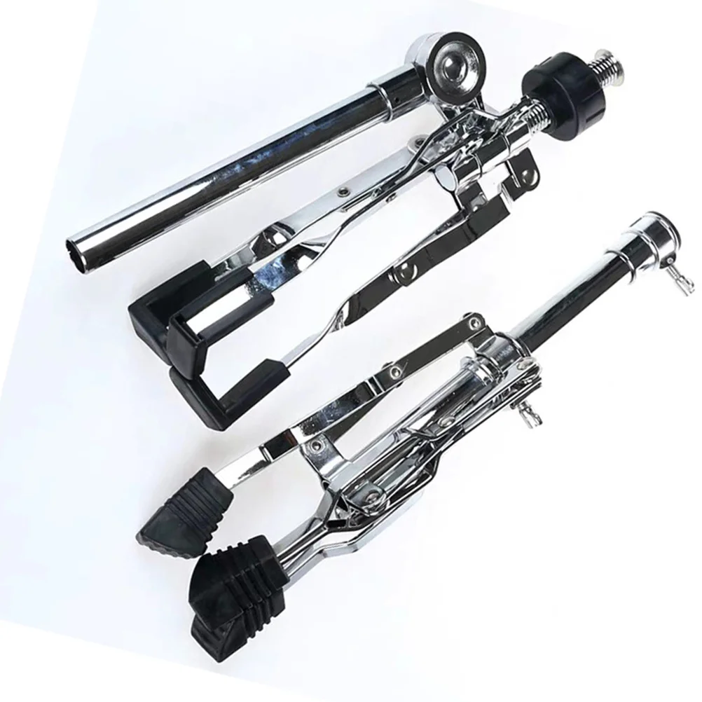 

Liftable Drum Stand Portable Snare Drum Support Fine Workmanship Detachable Easy Carry Wonderful Music World Alloy Dumb Bracket