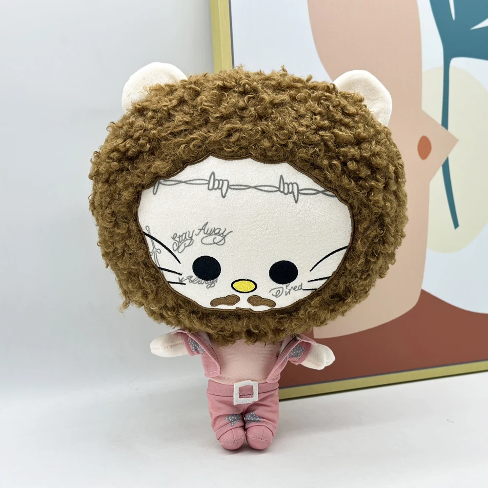 Explosive Head Pink Suit Cat Plush Doll Creative Design Soft, Comfortable, Cute, Fun, Accompanying, Soothing