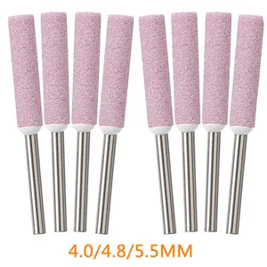 8pcs Burr Grinding Ceramic Skinder Sidinge Stone Stone 4 mm 4.8 mm 5.5 mm Cadena Sierra Afrasión Herramientas de molienda 8 mejor afilador de sierra de ventas - №7