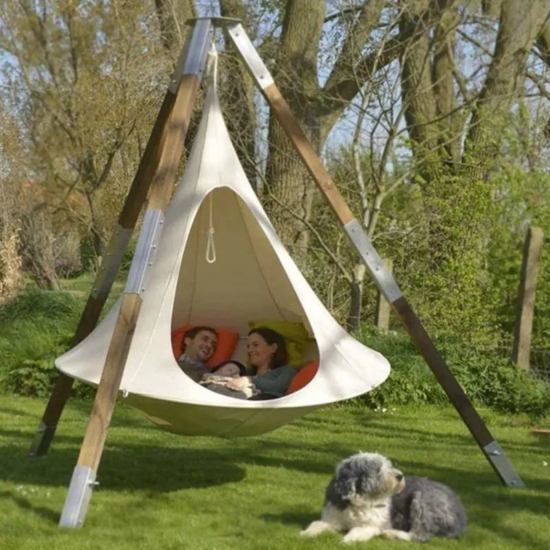 

Outdoor Indoor Courtyard Hammock Swing Butterfly Hanging Chair B & B Attractions Lazy Sky Tent