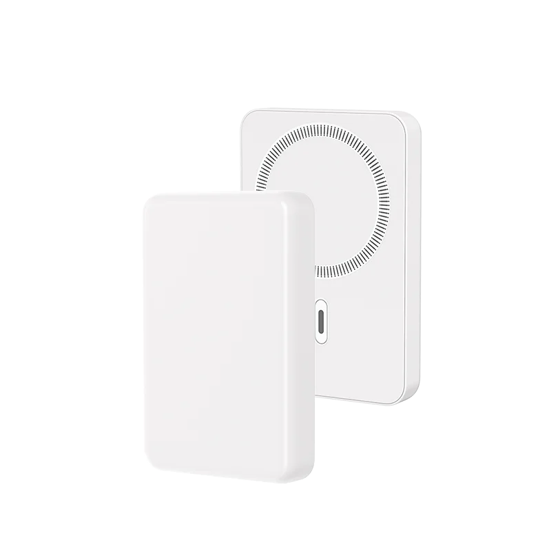 حار بيع 5000mAh قوة البنك 10000mAh شحن سريع اللاسلكية المغناطيسي شاحن محمول آيفون رقيقة جدا بطارية قوة البنوك