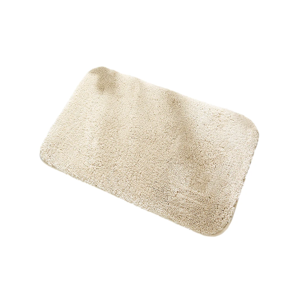 Polyester Modern Bathroom Rug Soft And Comfortable For Luxurious Bath Experience Bathroom Door Mat