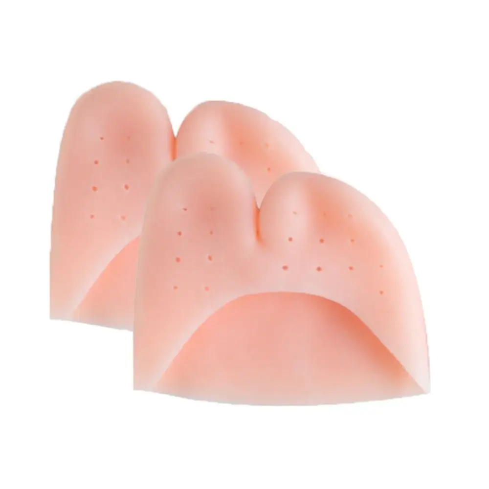 

New Foot Care Silicone Gel Toe Pads Toe Cap Cover for Woman Girl Ballet Pointe Dance Washable Super Soft Foot Protector for Girl
