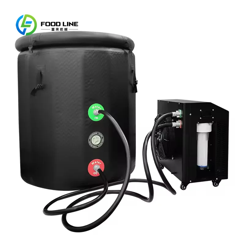 Customized High Quality Pvc Recovery Pod Cold Plunge Barrel Luxury Foldable Ice Bath Inflatable Ice Bath Tub for Ice Bathing