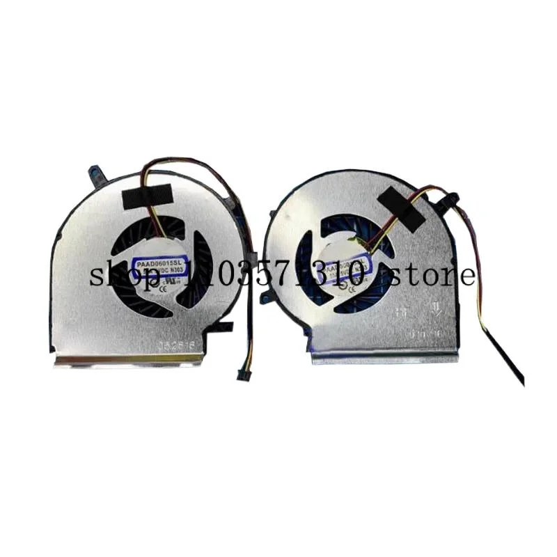 

Laptop CPU GPU Fan For MSI PAAD06015SL N303 PAAD06015SL-N303 DC 5V 0.55A 3 Lines New