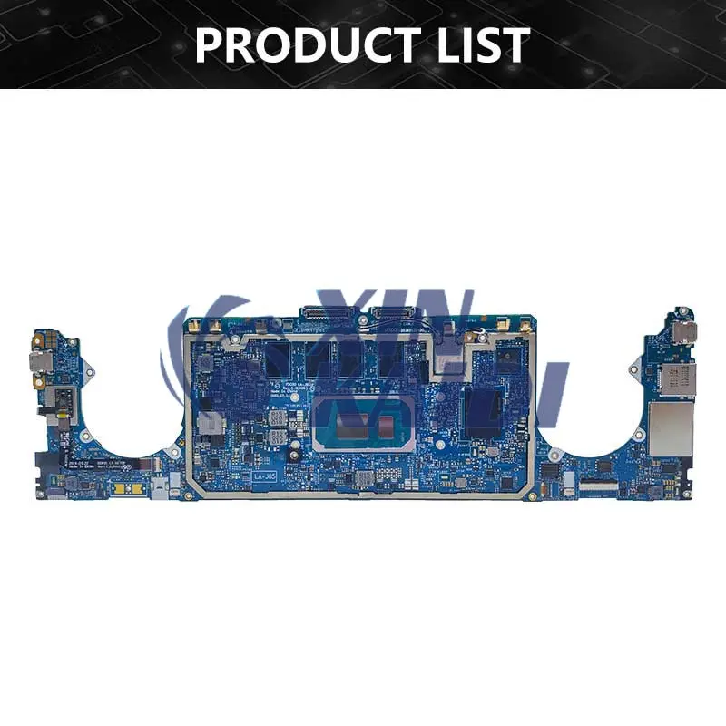 Laptop Mainboard For Dell XPS 13 9310 0NVVG 0062CR LA-J851P Notebook Motherboard With CPU I3 I5 I7 11th Gen 8G 16G 32B RAM