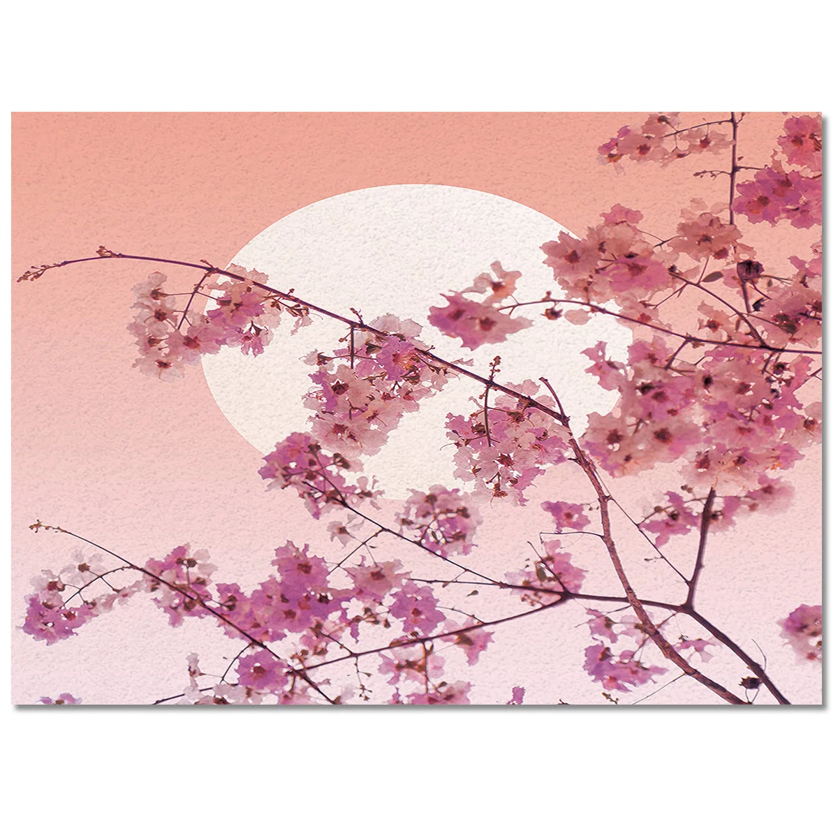 Japanese Sakura Cherry Blossoms Carpets for Bed Room Modern Home Large Area Rug for Living Room Bay Window Mat