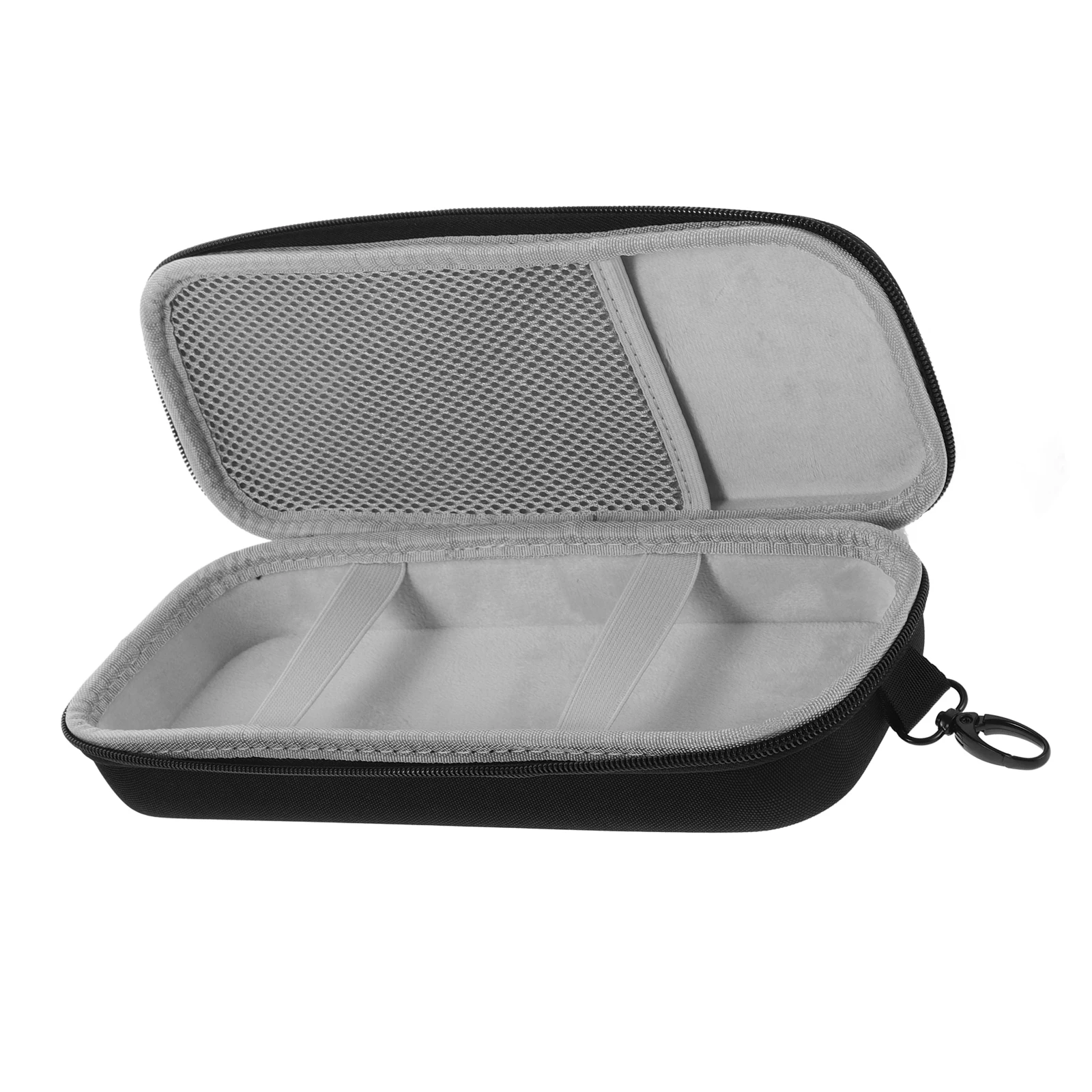 

Dual Microphone Carrying Case Eva Aluminum Alloy Waterproof Portable Hard Shell Storage for Outdoor Travel Music Party Handheld
