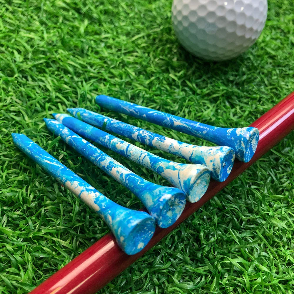 

Wood Golf Tees 3-1/4 inch Golf Tees Highly Bright Colors Golf Accessories Stable and Reliable Golf Tees Pack of 100
