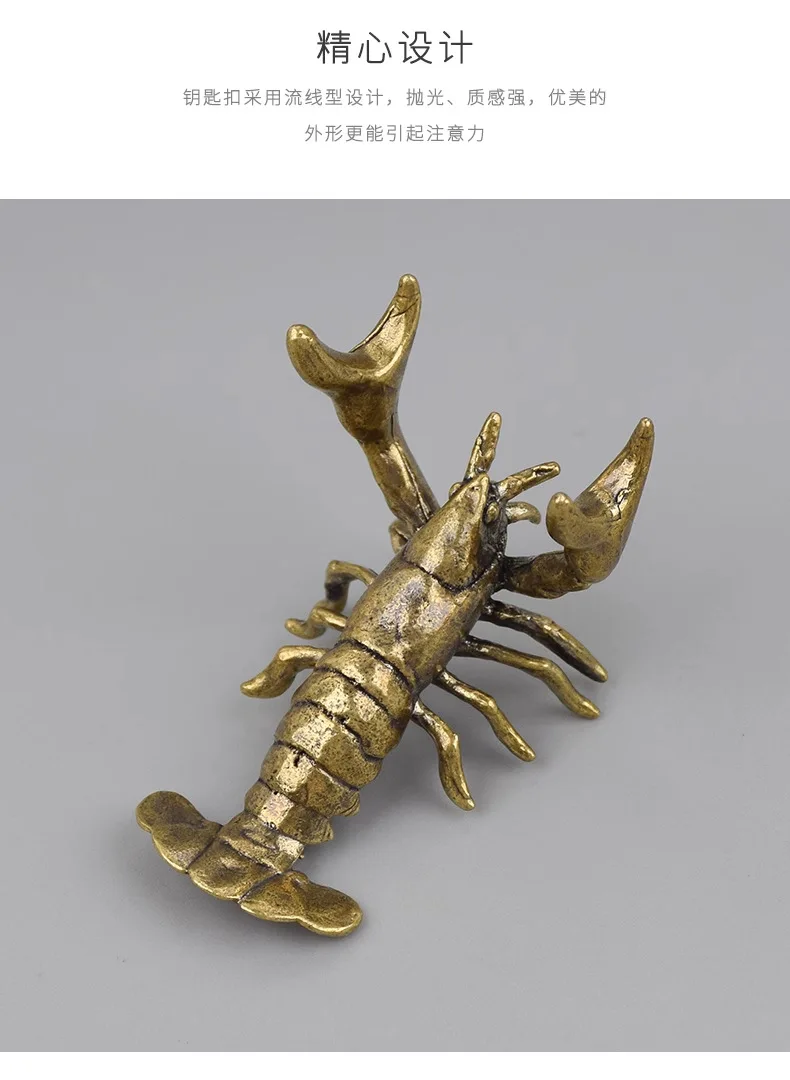 حامل قلم جراد البحر الرجعية زخرفة سطح المكتب، سهل الإمساك، حامل قلم عملي، حامل أقلام بألوان زاهية، محاكاة الطلاب #5