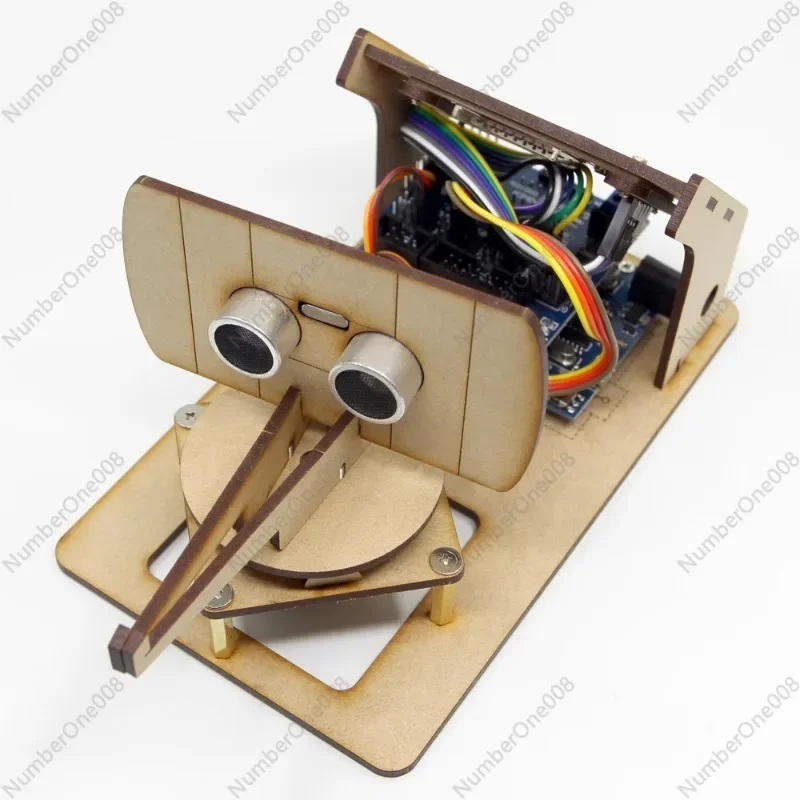 Picture 5: Arduino Ultrasonic Radar Robot Car with TFT LCD Display DIY Starter Kit for STEM Education Programming Projects