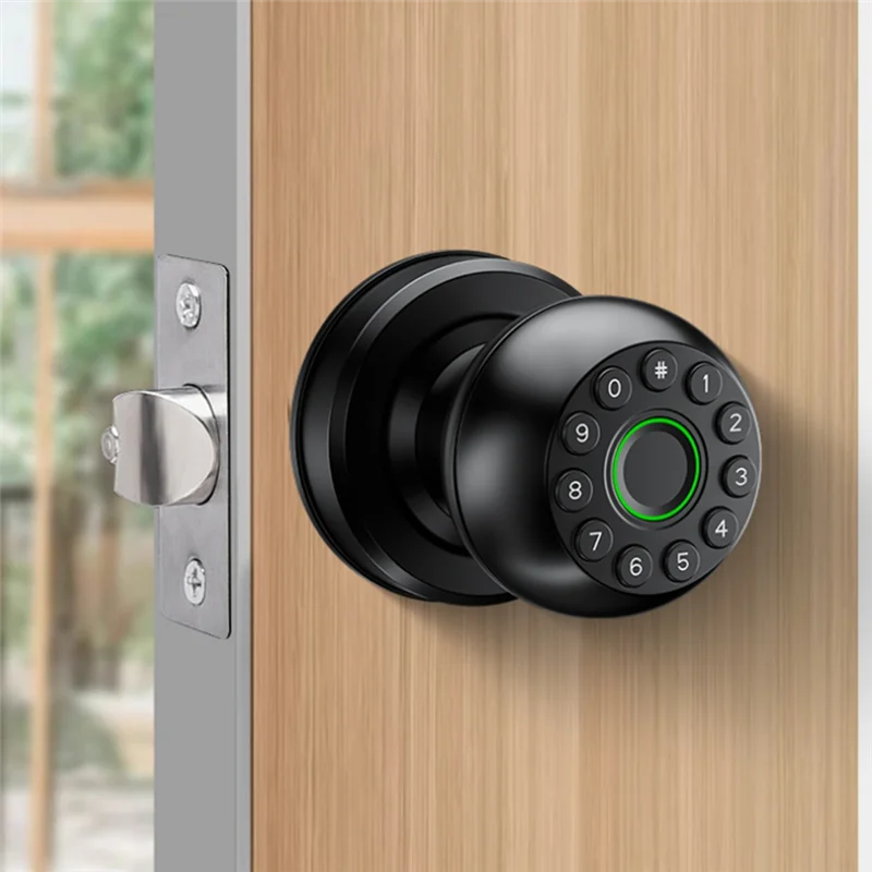 FFYY-Serratura avanzata per impronte digitali e password con telecomando app e tastiera touchscreen per installazione interna