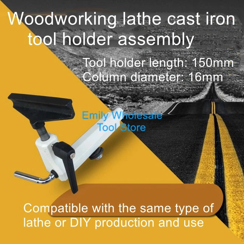 Woodworking Lathe Tool Holder Base Lathe Bracket Homemade Lathe DIY Spinning Machine Accessories