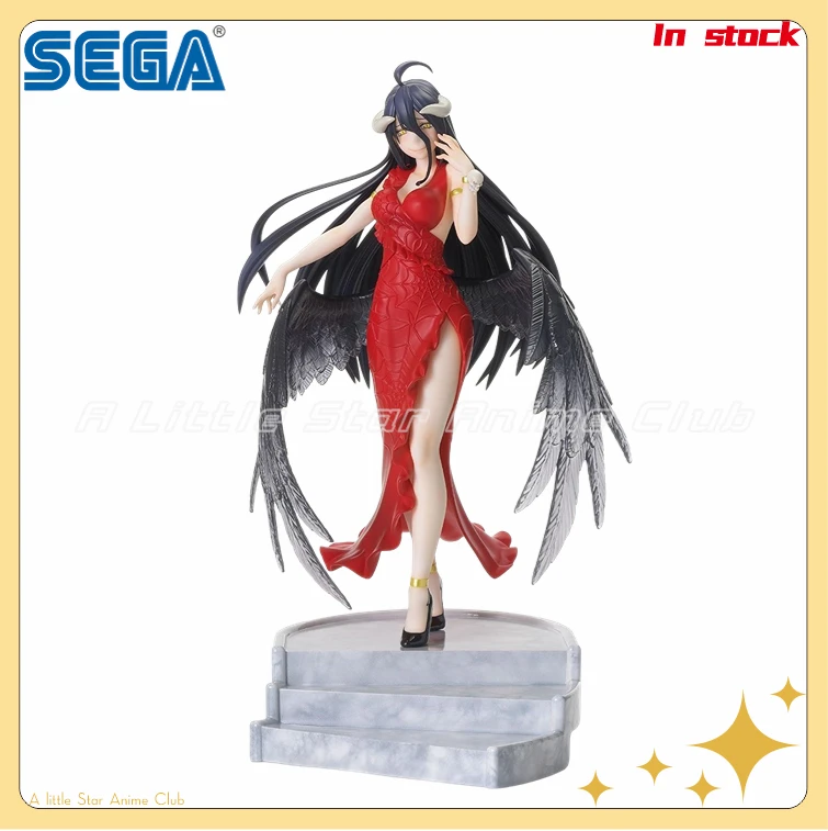 Figurines originales SEGA OVERLORD Albedo, modèles de Collection, jouets cadeaux, en Stock