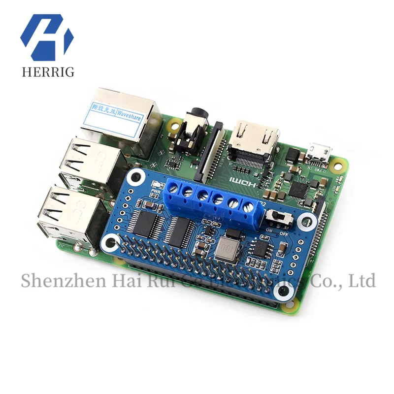 Moduł rozszerzeń MicroSnow Raspberry Pi 4 / 3B TB6612FNG, sterownik silnika, interfejs I2C