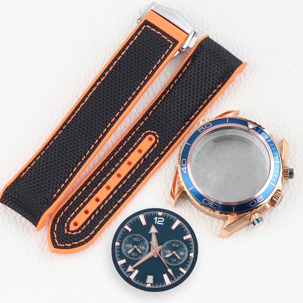 cassa-vk63-in-oro-rosa-da-455-mm-per-seamaster-con-movimento-al-quarzo-vk63-quadrante-luminoso-da-33-mm-lancette-impermeabili-cassa-per-orologio-in-acciaio-inossidabile