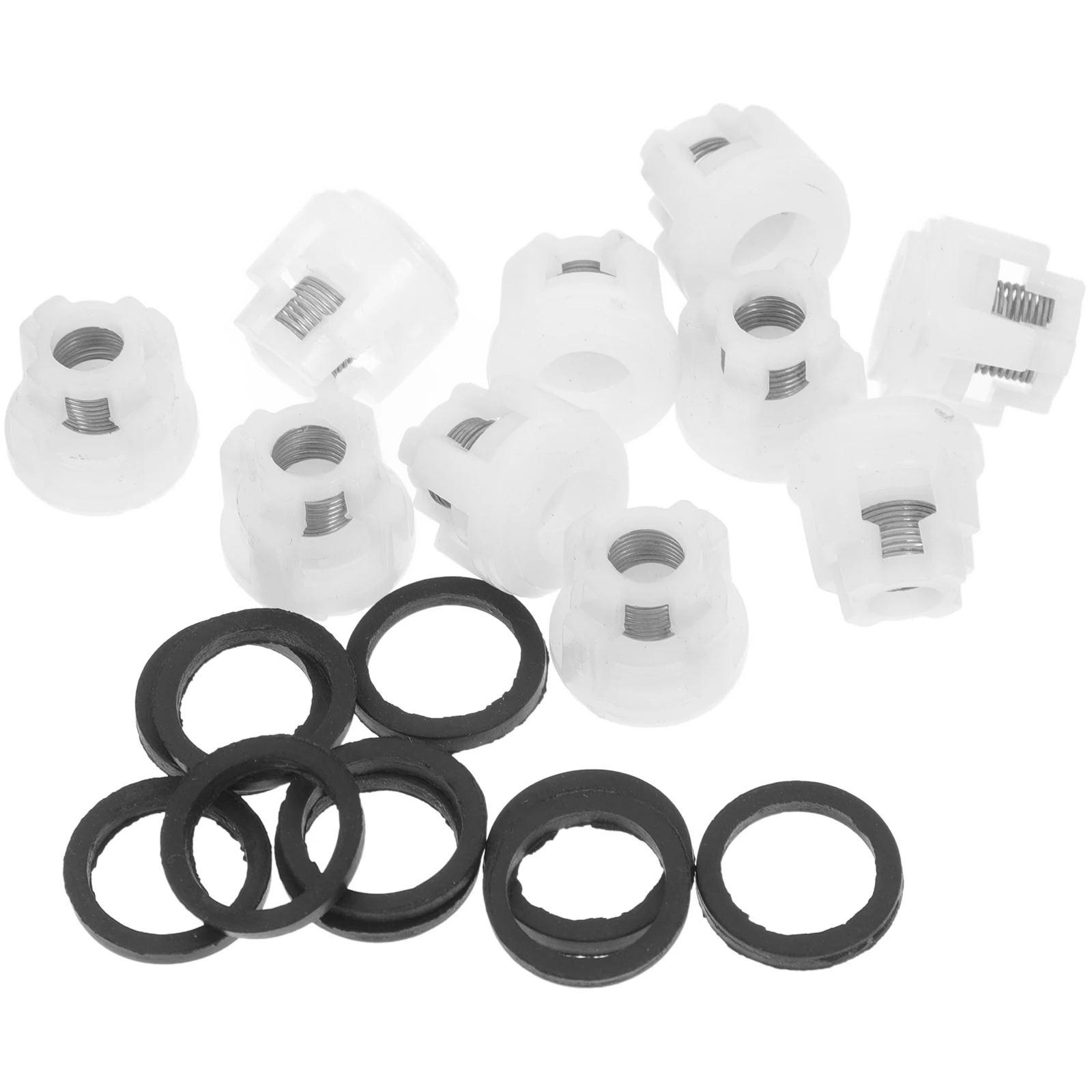 

10Pcs Pressure Washer Small Valve Check Valve Durable Pump Replacement Kit for Car Washer Filter High Pressure Cleaning