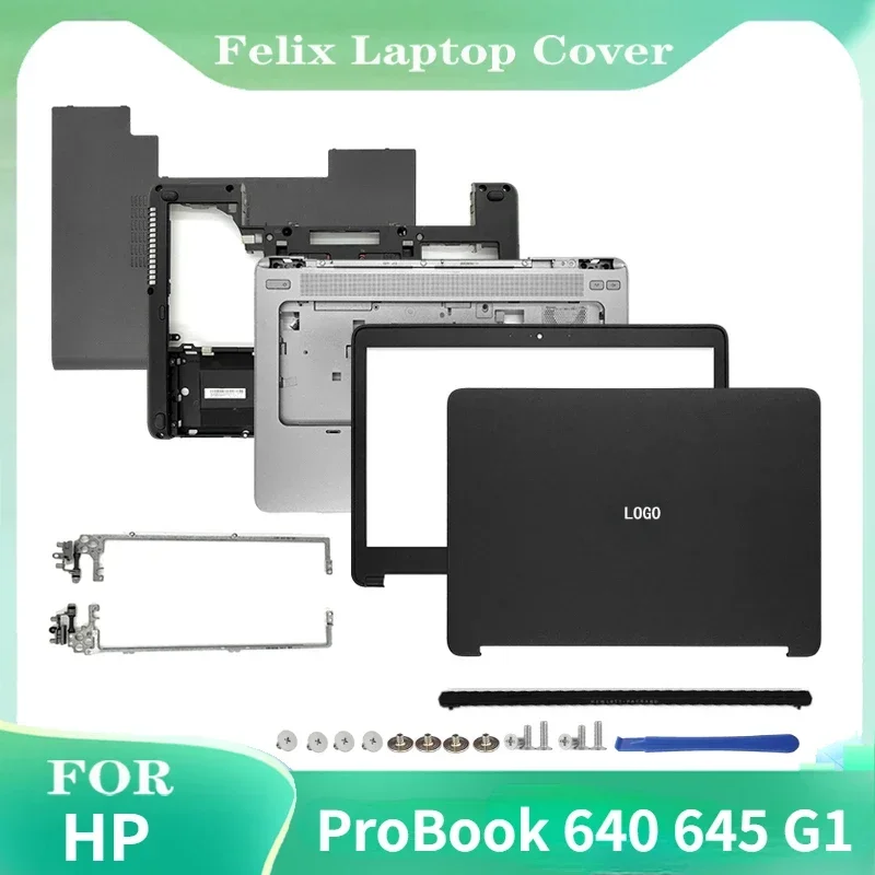 

New Laptop Cover For HP ProBook 640 645 G1 LCD Back Top Bezel/ Front Beze/Palmrest/Bottom Case/Lower Case/Hinges /Hinge Cover