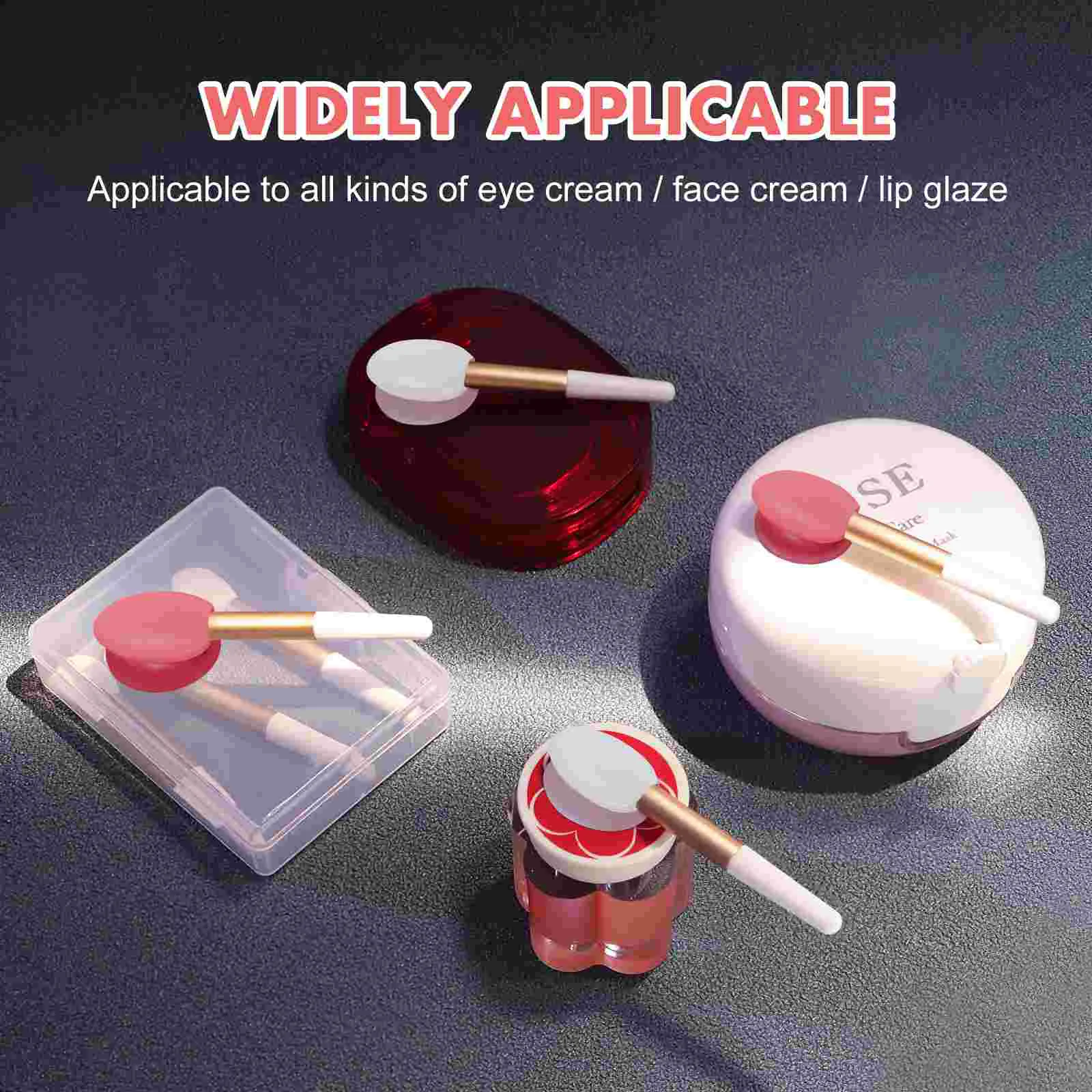 10 Pcs Lip Care Accessories Silicone Brush Cover Makeup Covers Mask for Lipstick