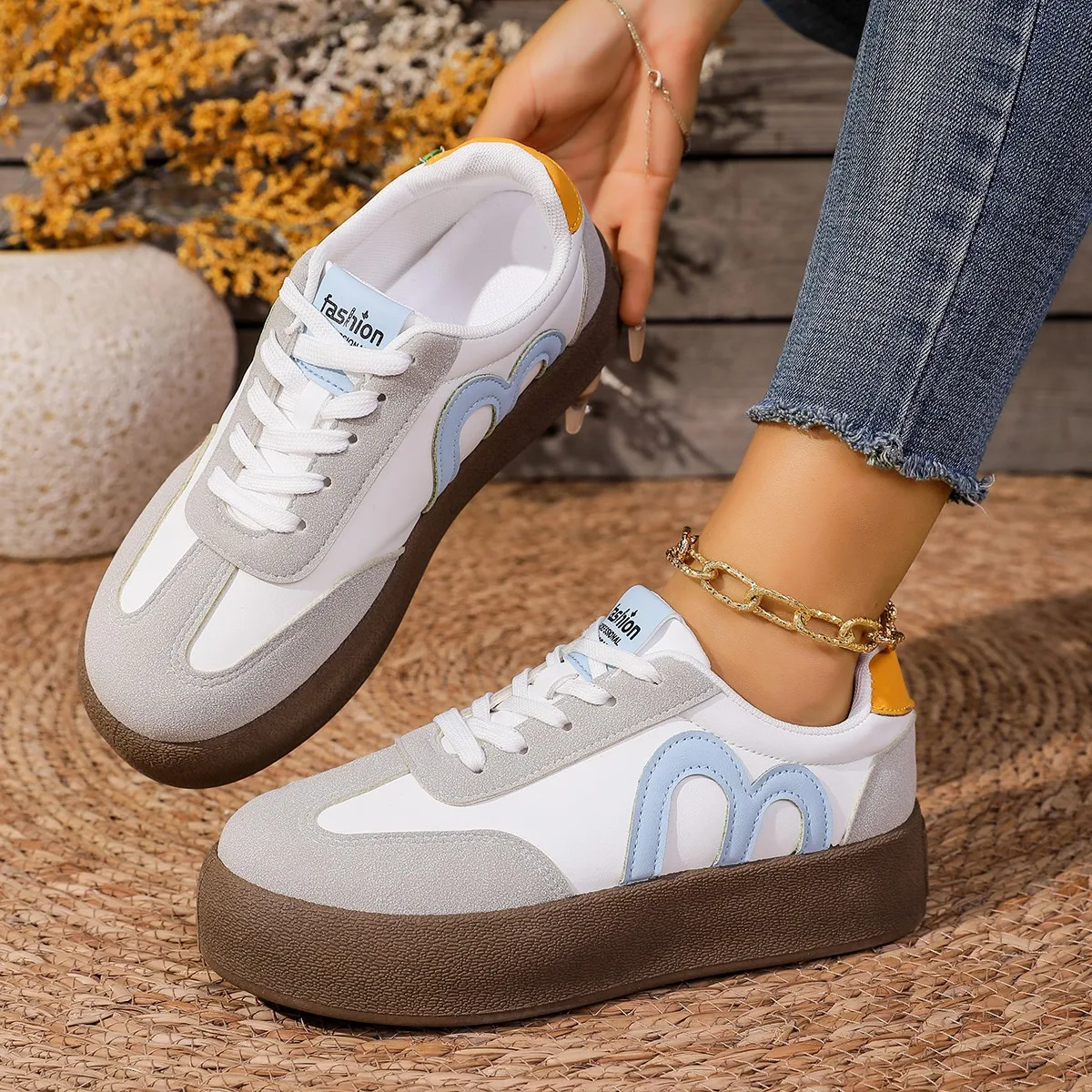 Comfortable Platform Lace Up W - đánh giá và giá Women Shoes Tennis