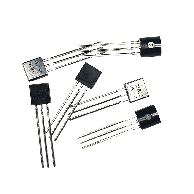 50pcs C1815 Transistor Npn Transistors 2sc1815 To-92 50v 0.15a Triode New Original Electronic Component