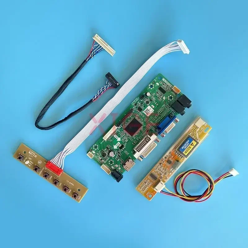 

Для QD15TL01 QD15TL02 QD15TL03 MNT68676 плата контроллера ЖК-дисплей HDMI-совместимый DVI VGA LVDS-30Pin 1CCFL DIY Kit 1280*800